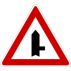 Пътен знак А27