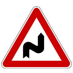 Пътен знак А3