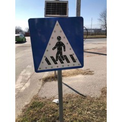 Соларна табела за пешеходци Д-17