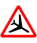 Пътен знак А36